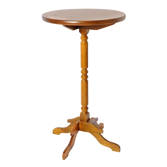 Bistró Pie Balustre Tapa Redonda 60 cm