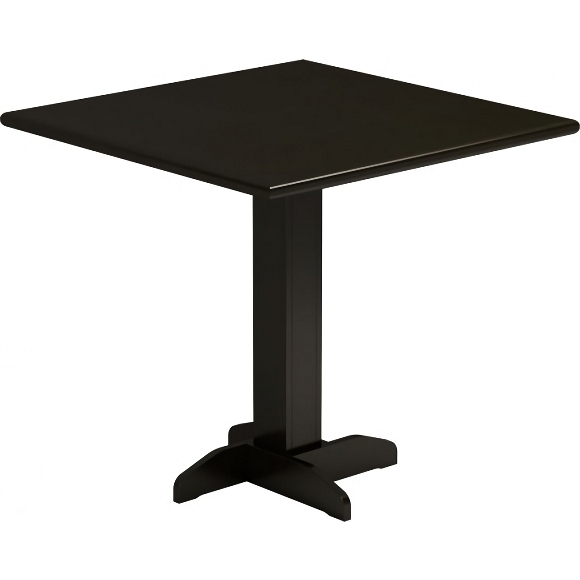 80 x 80 cm Table with Central Leg